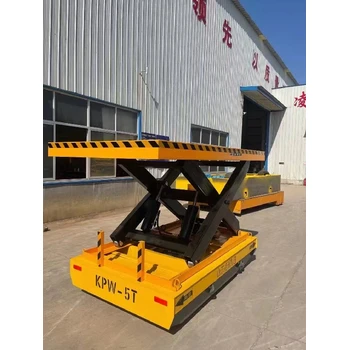 無軌萬向平車電動平板工地車