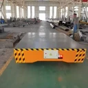 工地拉磚電動(dòng)車平板車多少錢地面軌道纜車