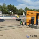 德州道閘安裝門禁升降桿小區(qū)起落桿欄桿機(jī)-推薦廠家魯冠品牌