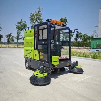油田場區(qū)掃地車JW3836,適合清潔工人使用，簡單上手