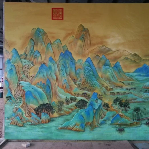 酒店大堂鍛銅浮雕,大型鍛銅浮雕廠(chǎng)家,工藝造型美觀(guān)