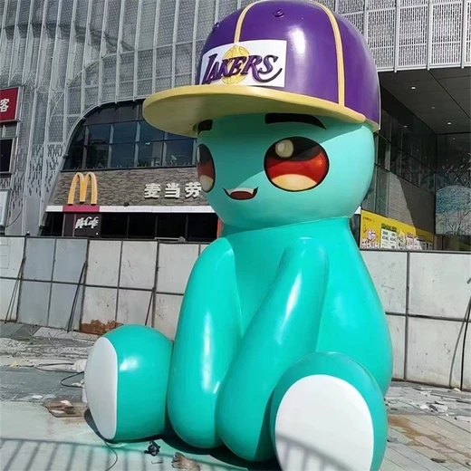動(dòng)漫人物雕塑玻璃鋼卡通吉祥物雕塑商場(chǎng)美陳擺件