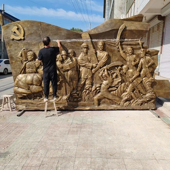 玻璃浮雕鋼雕塑,做過的浮雕案例分享,工藝服務(wù)好