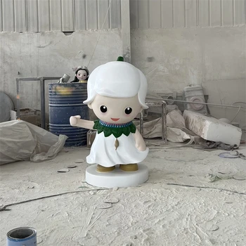 動漫人物雕塑玻璃鋼雕塑商場美陳擺件