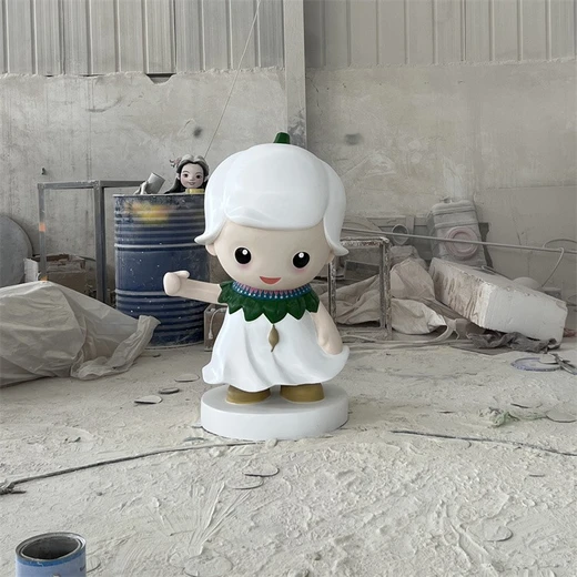 玻璃鋼卡通公仔雕塑網(wǎng)紅玩偶雕塑商場(chǎng)美陳擺件