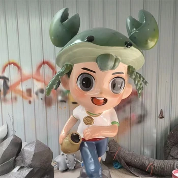 卡通水果公仔雕塑卡通人物雕塑廠家