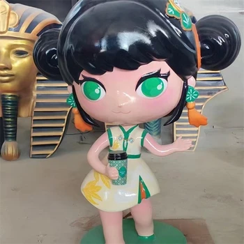 卡通吉祥物雕塑娃娃公仔人物雕塑加工