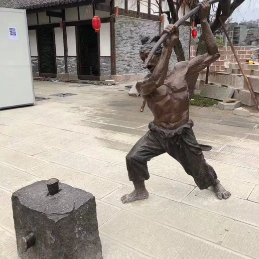 鑄銅人物雕塑預算,銅雕人物定制廠家,銅雕人物案例實拍圖