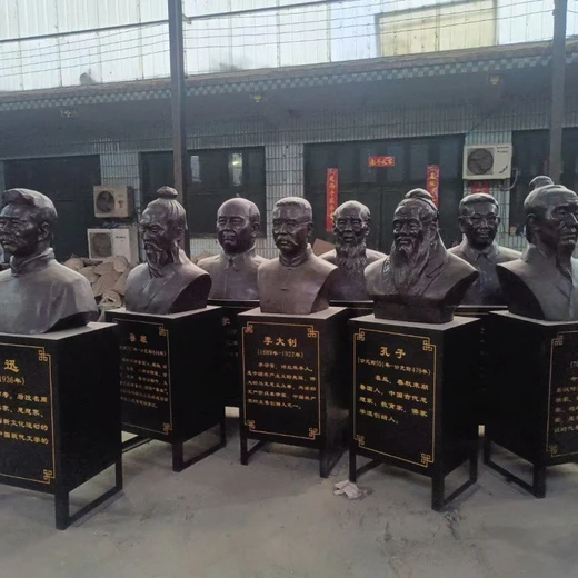 銅雕人物定制,制作工期短,鑄銅人物雕塑制作廠家