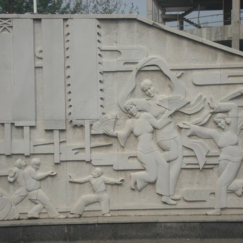 浮雕石材背景墻圖片大全,曲陽縣會強石材加工廠