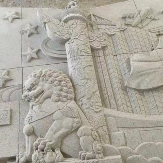 石材浮雕背景,做工支持定做,石材浮雕案例分享