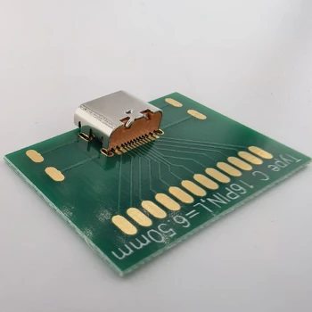 普寧市USBtype-c連接器橙色C口