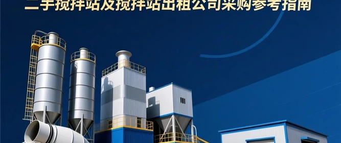 2026年知名的穩(wěn)定土攪拌站,二手攪拌站,攪拌站出租公司采購參考指南