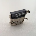 徐州HDMI貼片式直立式高清座轉(zhuǎn)接頭連接器