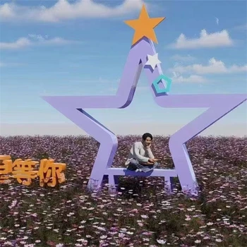 LOVE雕塑造型愛(ài)心不銹鋼雕塑公園擺件