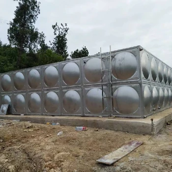 達(dá)州搪瓷鋼板水箱定制地埋水箱加工