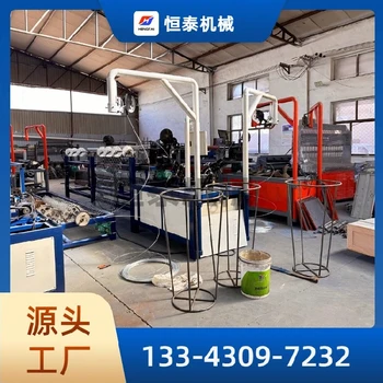 勾花網(wǎng)機價格鐵絲網(wǎng)菱形雙絲勾花網(wǎng)機