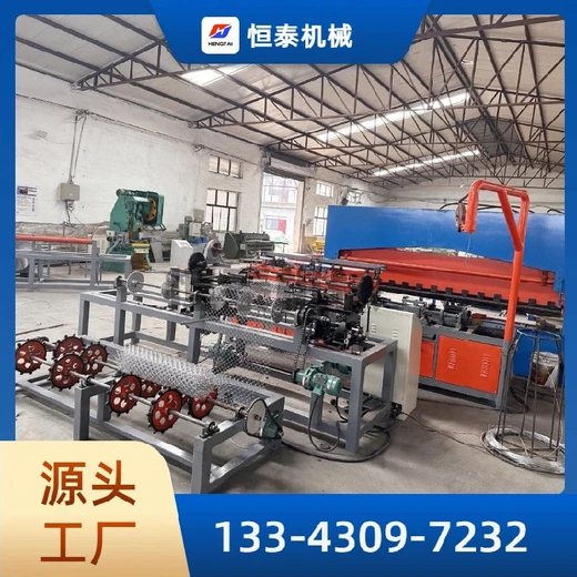 鋼絲勾花網(wǎng)機(jī)械鐵絲菱形網(wǎng)價(jià)格單絲勾花網(wǎng)機(jī)