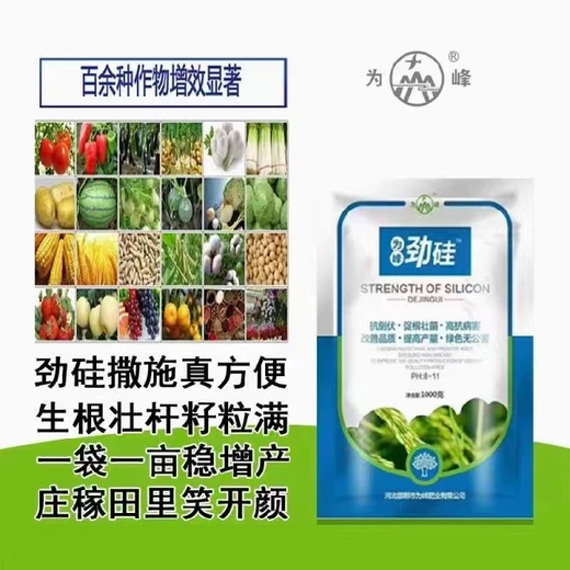 促進(jìn)糖分積累，改善果實口感為峰勁硅正品