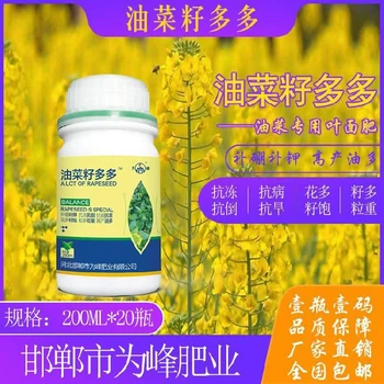 花芽分化油菜籽多多油菜葉面肥哪里賣,為峰肥業(yè)廠家批發(fā)