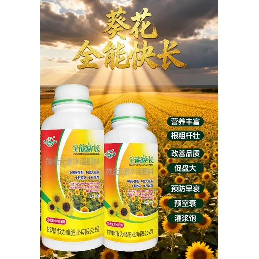 向日葵生根壯苗葵花增產(chǎn)葉面肥廠家電話,為峰肥業(yè)葵花葉面肥