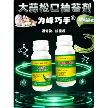 膨蒜頭防黃尖，壯苗生根易抽苔為峰巧手大蒜松口抽苔劑