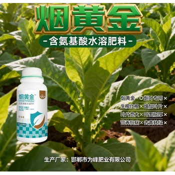 煙草大又好煙葉豐產(chǎn)素作用,為峰肥業(yè)煙黃金廠家批發(fā)