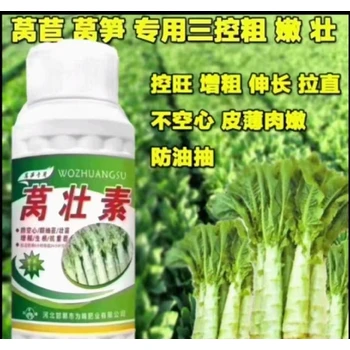 防抽苔護莖稈，膨大增粗脆又鮮?萵壯素萵筍