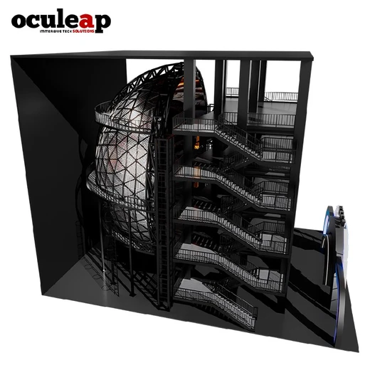 廣州生產(chǎn)飛行影院設備球幕飛行影院