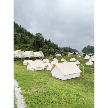 武漢露營尖頂民宿帳篷廠家定制,遮陽露營景區(qū)帳篷價格