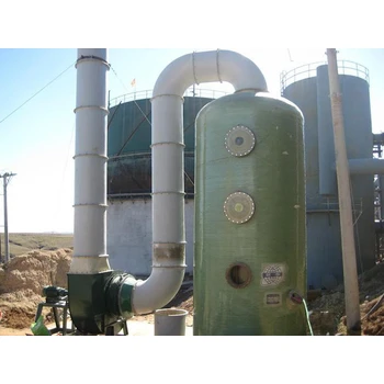 车间废气处理设备,除尘水淋塔,贺涵环保
