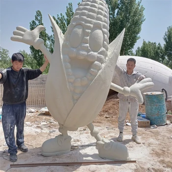 玻璃鋼玉米雕塑圖片大全,設(shè)計制作安裝一體化