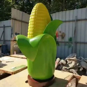 玻璃鋼玉米雕塑圖片大全,設(shè)計制作安裝一體化