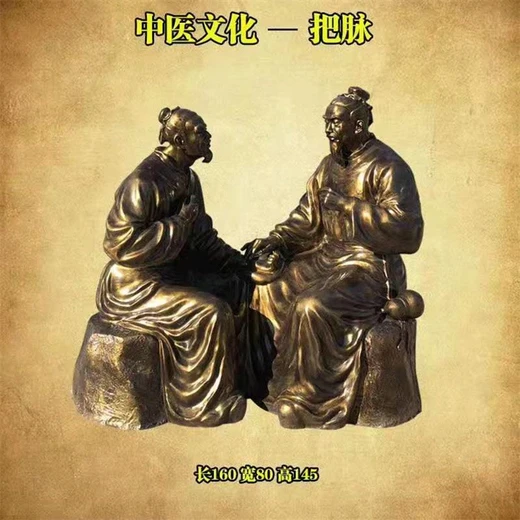 中醫(yī)制藥流程雕塑廠家,玻璃鋼中醫(yī)人物雕塑