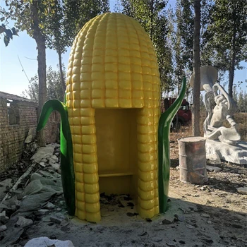 玻璃鋼玉米雕塑圖片大全,設(shè)計制作安裝一體化