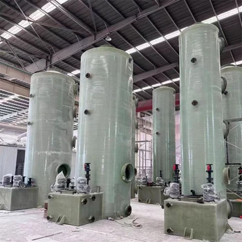 山東聊城玻璃鋼生物除臭塔工作原理生物洗滌塔生產(chǎn)廠家