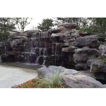 文水縣人造水泥生態(tài)園假山-天成怡景-產(chǎn)地直供