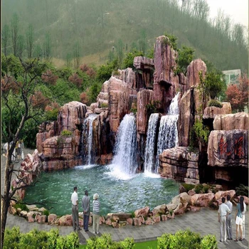 市區(qū)人造水泥生態(tài)園假山-天成怡景-產(chǎn)地直供