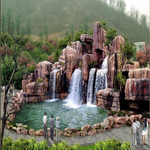 新鄉(xiāng)天然石生態(tài)園假山-天成怡景-產(chǎn)地直供