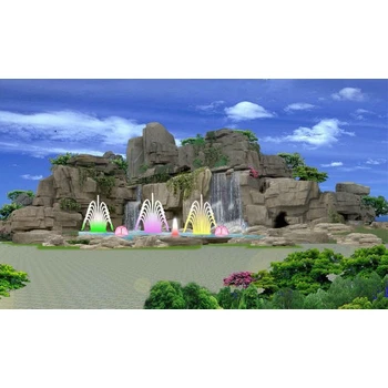 潛江天然石生態(tài)園假山-天成怡景-產(chǎn)地直供