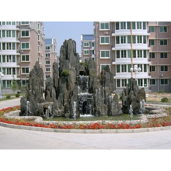 文水縣人造水泥生態(tài)園假山-天成怡景-產(chǎn)地直供