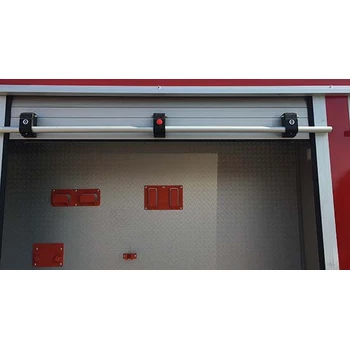 豪沃消防車鋁合金卷簾門價格,消防車卷簾門