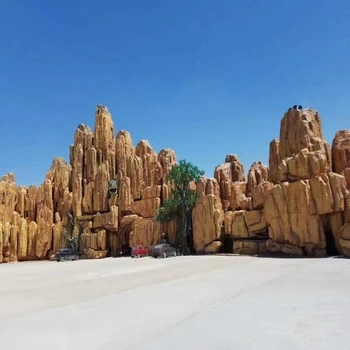 文水縣人造水泥生態(tài)園假山-天成怡景-產(chǎn)地直供