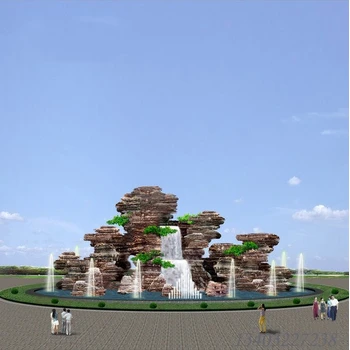 武漢天然石生態(tài)園假山-天成怡景-產(chǎn)地直供