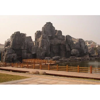 沂南縣人造水泥生態(tài)園假山-天成怡景-產(chǎn)地直供