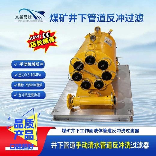 京鯊易濾京鯊易濾多芯型經(jīng)營JSYL-DX多芯反沖洗化工過濾器