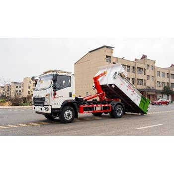 地庫用藍牌7方鉤臂垃圾車地庫鉤臂車價格