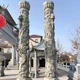 盤龍石雕盤龍柱圖