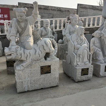 仿古石雕二十四孝雕塑加工廠,石雕二十四孝人物