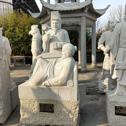 石雕二十四孝雕塑定制廠家,石雕二十四孝人物